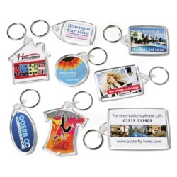Printed Promotional Keyrings